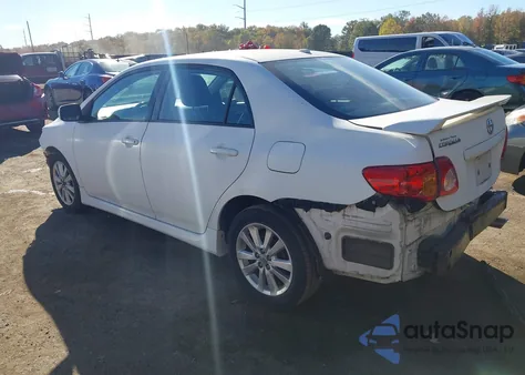 2010 Toyota Corolla S из США, поврежденный, VIN 2T1BU4EE1AC247771